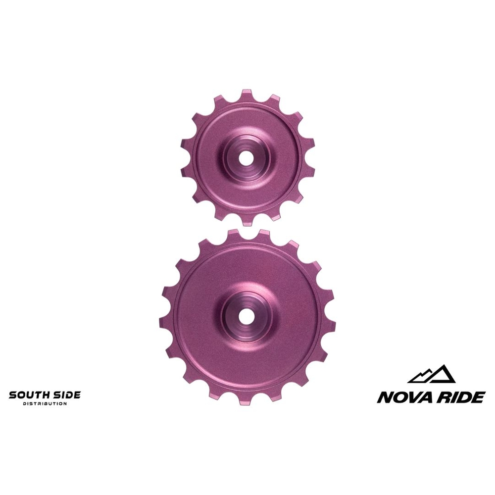 Nova Ride Ceramic EVO Pulley Wheels for MTB for Sram T-Type Transmission