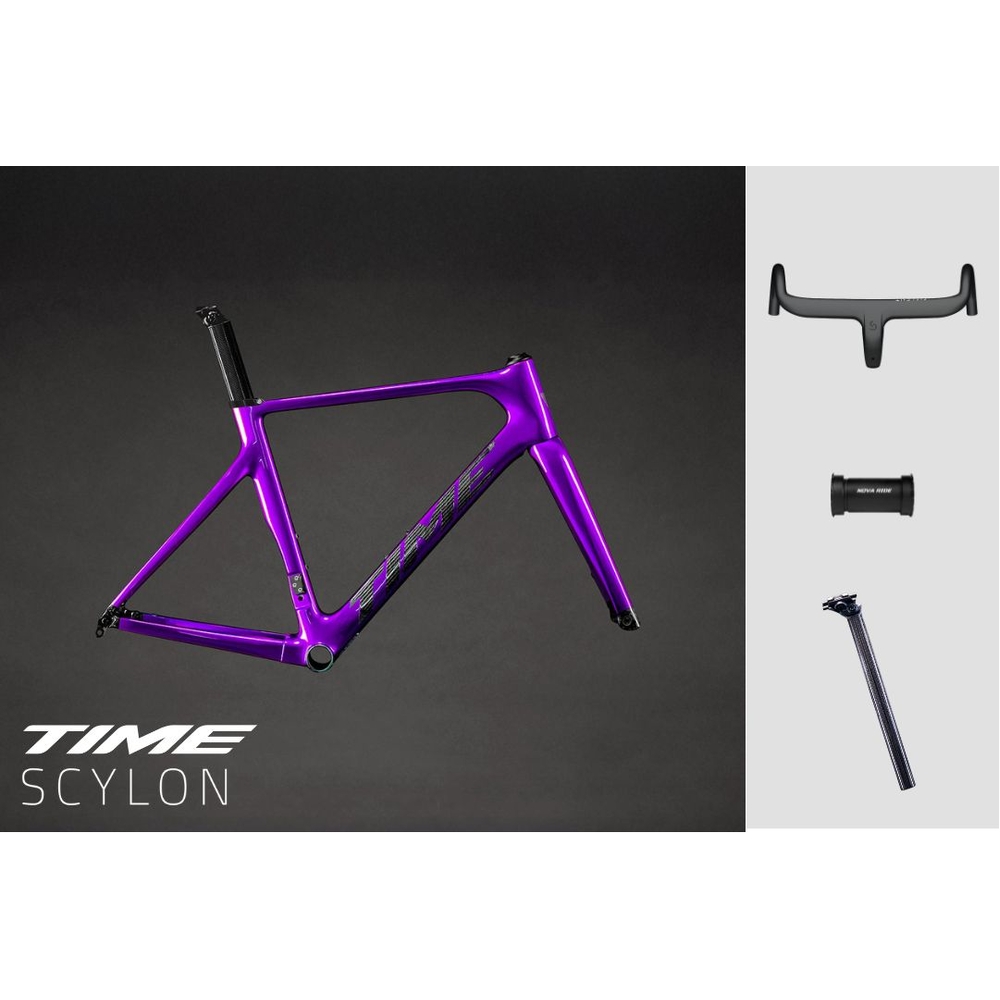 TIME Scylon Frameset + SILSENT AERO+ Cockpit Package