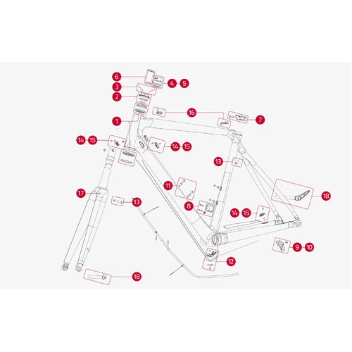 TIME Alpe D'Heuz 21  Service Parts