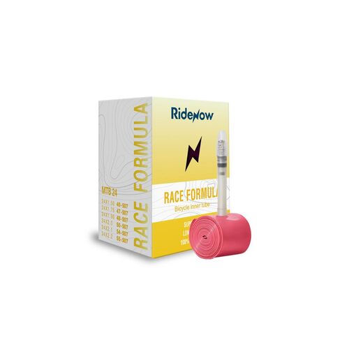 RideNow TPU Inner Tube 24" (507 x 1.5-2.2) Black Valve - 38g