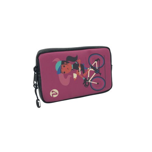 VeloPac RidePac Lite Mini Coffee Maroon