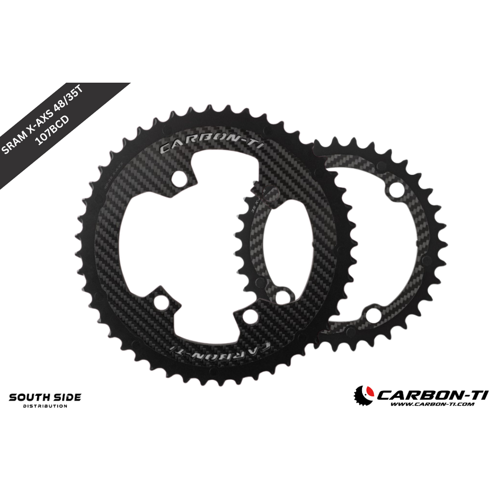 Carbon-Ti X-CarboRing 48/35 x 107 X-AXS Chainrings