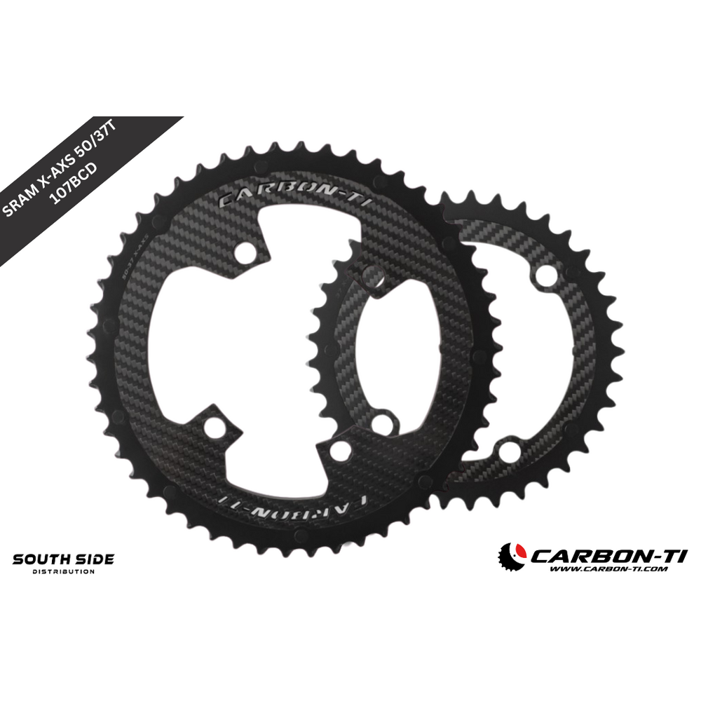 Carbon-Ti X-CarboRing 50/37 x 107 X-AXS Chainrings
