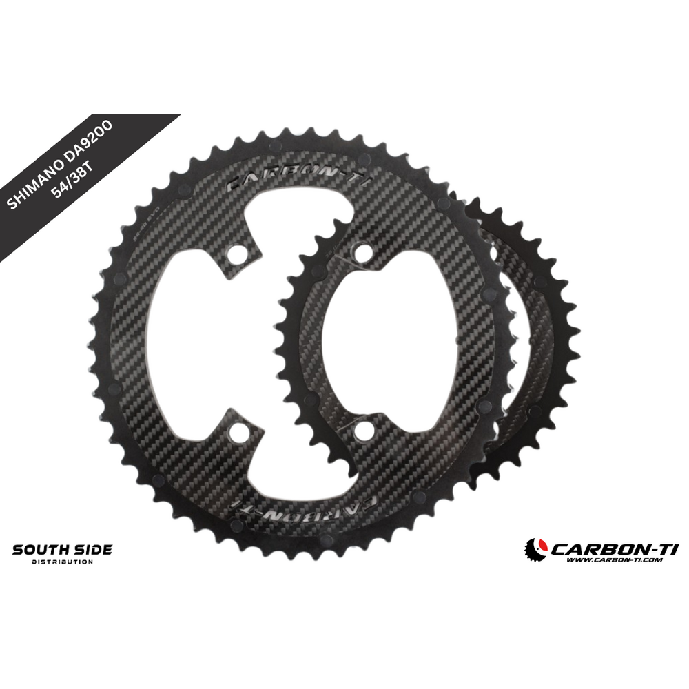 Carbon-Ti X-CarboRing EVO 54/38 x 110 DA9200 (4-arms) Chainrings