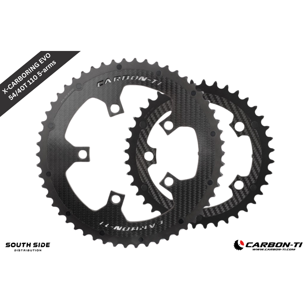 Carbon-Ti X-CarboRing EVO 54/40 x110 (5-arms) Chainrings