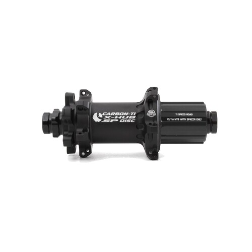 Carbon-Ti X-Hub SP  6-Bolt X-12 24h Rear  Hub - Black