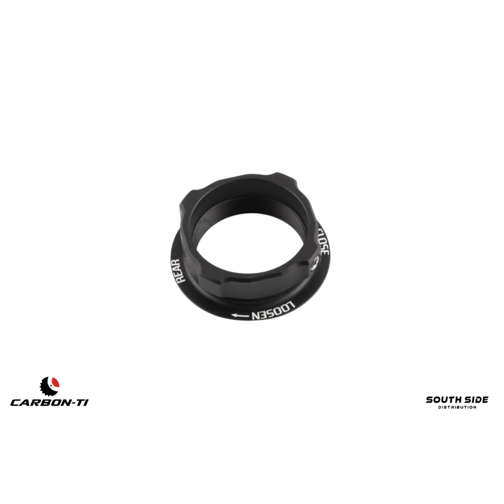 Carbon-Ti Rear SP Center Lock bearing preload system locked (BPS)