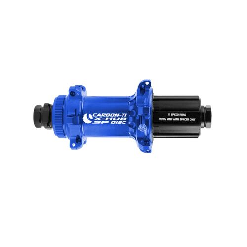 Carbon-Ti X-Hub SP Center Lock X-12 24h Rear Hub - Blue 