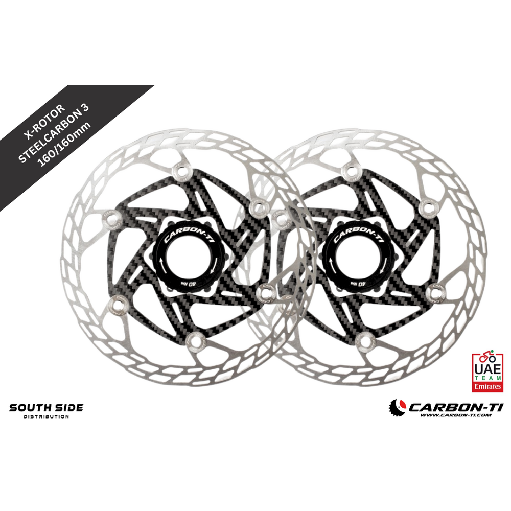 Carbon-Ti X-Rotor SteelCarbon 3 Centre Lock 160/160mm