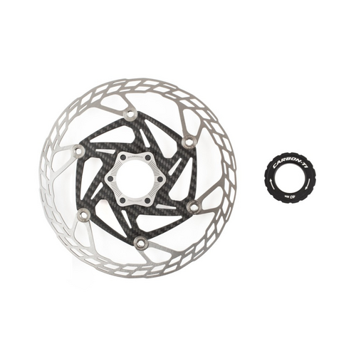 Carbon-Ti X-Rotor SteelCarbon 3 Center Lock 180mm